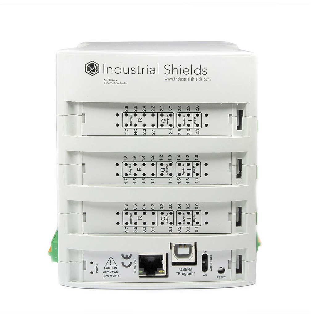 M-DUINO PLC Arduino Ethernet 57R I/Os Rele / Analog / Digital PLUS